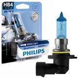 Lâmpada Farol Philips Bluevision Azulada Hb4 12v 51w 3700k