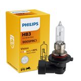Lâmpada Farol Philips Hb3 Standart 65w 12v Up To +30% Vision