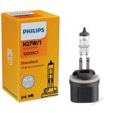 Lâmpada Philips Standard 27w 12v Pg13 H27w/1 Farol