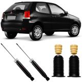 2 Amortecedor Fiat Palio 96 A 2010 Traseiro Cofap E Kit