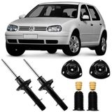 2 Amortecedor Volkswagen Golf 98 A 2013 Dianteiro Cofap  Kit