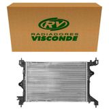 Radiador Chevrolet Onix 2013 A 2017 Com Ar Visconde