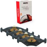 Kit Pastilha Freio Bmw X1 2012 A 2014 Traseira Wiltec