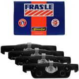 Kit Pastilha Freio Logan Sandero 2014 A 2017 Fras-le Pd1483