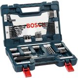 Jogo De Brocas E Bits V-line 91 Peças 2607017402000 Bosch