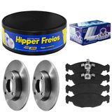 Kit Pastilha Disco Freio Chevrolet Corsa Classic 1.0 2010 A 2016 Dianteiro Sólido Teves