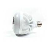 Lampada Led 6w Rgb Caixa Som Bluetooth Controle 2 Em 1 Mp3