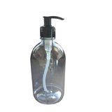 Saboneteira 500 Ml Cristal Com Válvula Preta Kit 10 Unidades