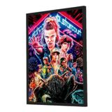 Quadro Decorativo Série Stranger Things Grande 53x73cm