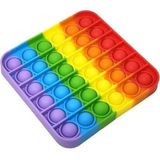 Brinquedo Pop It Fidget Push Pop Anti Estress Quadrado