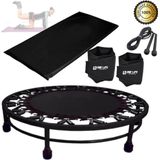 Cama Elástica Mini Jump + Colchonete + Corda+ Caneleira 3 Kg