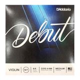 Encordoamento Para Violino 4/4 Daddario Debut D310 4/4m