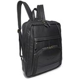 Mochila Feminina Feita De Couro Para Notebook 14 Polegadas