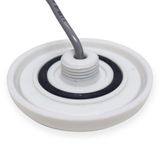 Luminária De Piscina 12v 9w 125mm Cp.oring.br Branco 3000k