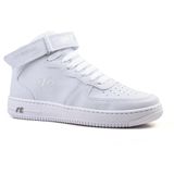 Tênis Sneaker Estilo Retrô Runway Sportwear Masculino 39 Bco/Bco