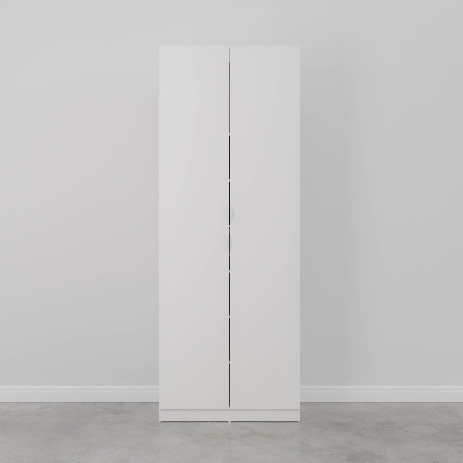 Sapateira Modular 2 Portas Hera Cabecasa Madeiramadeira Branco Geada/cinza