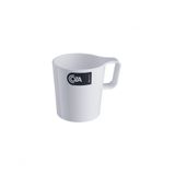 Caneca Empilhável Casual 12 X 8,3 X 11,5 Cm 250 Ml Branco Coza