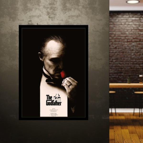 Quadro Decorativo The Godfather - Vito Corleone A4 - 2