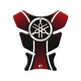 Adesivo Protetor De Tanque Moto Yamaha Diapasão Vermelho Vermelho