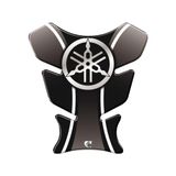 Adesivo Protetor De Tanque Moto Yamaha Diapasão Cinza Cinza