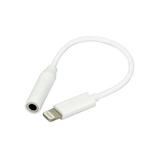 Cabo Adaptador Fone iPhone Lightning Para P2 Otg - Branco