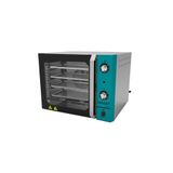 Forno Turbo Convector Elétrico Smart Basic 4 Esteiras Inox E Painel Turquesa Fcsb4e - Venâncio 220v