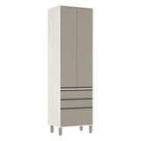 Paneleiro De Cozinha 70 Cm 3 Gavetas Linea Pátina Ff C/ Mocc