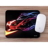 Mouse Pad Emborrachado Personalizado Speed Neon