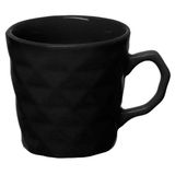 Caneca De Cerâmica Drumy Preta 220ml Hauskraft