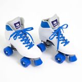 Patins Bel Quad - Retro Basic Branco/azul Tam 35
