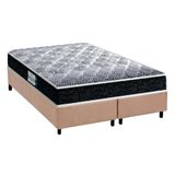 Cama Box Queen: Colchão Anatômico Probel D33/ep Advanced Tech1500 Plus + Base Clean(158x198)