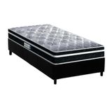 Cama Box Solteiro: Colchão Anatômico Probel D33/ep Advanced Tech1500 Plus + Base Black(88x188)
