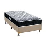Cama Box Solteiro: Colchão Espuma D33 Probel /ep Anatômico Advanced Tech1500 + Base Clean(88x188)
