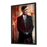 Quadro Decorativo Série Peaky Blinders Tomas Shelby A3