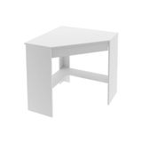 Mesa Canto P/escritório Me4169 C/ 1 Gaveta Branco - Tecno Mobili