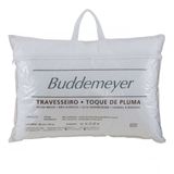 Travesseiro 50x70cm Buddemeyer Toque de Pluma Algodão Branco