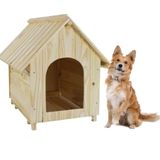 Casa Cachorro Pet Madeira 50x45 Casinha Cachorro Pequeno