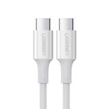 Cabo De Dados Ugreen Usb 2.0 Tipo C Macho/macho 5a 2m Branco