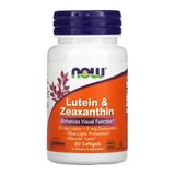 L.uteína Zeaxantina 25/5mg Now Foods Lutein Zeaxanthin 60sotf