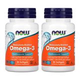 Ômega-3 Molecularmente Destilados Now Foods 30softgels 2un