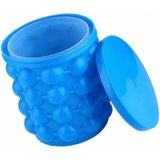 Balde Gelo Ice Cube Maker Silicone Copo Gelo Maquina Manual