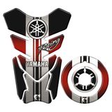 Adesivo Protetor Tanque E Bocal Moto Yamaha Racing Vermelho