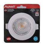 Led Spot Supimpa Red Am3000k 5w Bivolt Nh400 Avant