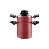 Cuscuzeira Especiarias Vermelha 800ml Brinox 7102/360