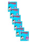 Fralda Descartável Huggies Tripla Proteção | Roupinha Tamanho XXG, 6 Pacotes com 22 Fraldas - Total 132 Tiras