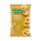 Chips De Banana Original Sem Sal Mundo Verde 40g