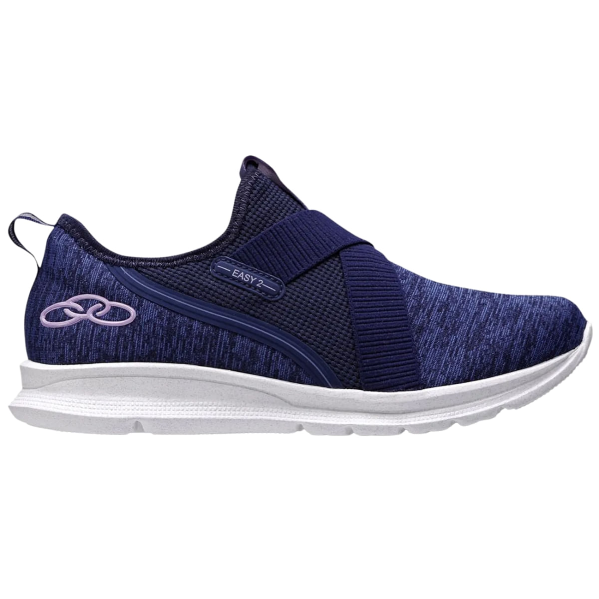 Tênis Feminino Slip On Esportivo Olympikus Easy 2 560 - Marinho - 36