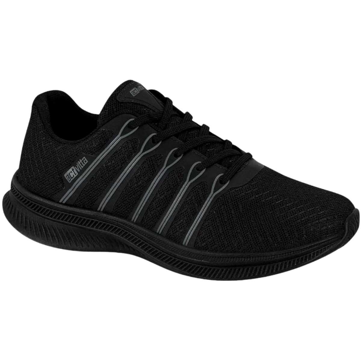 Tenis Feminino Esportivo Conforto Actvitta 4829.316.24579 - Preto - 39