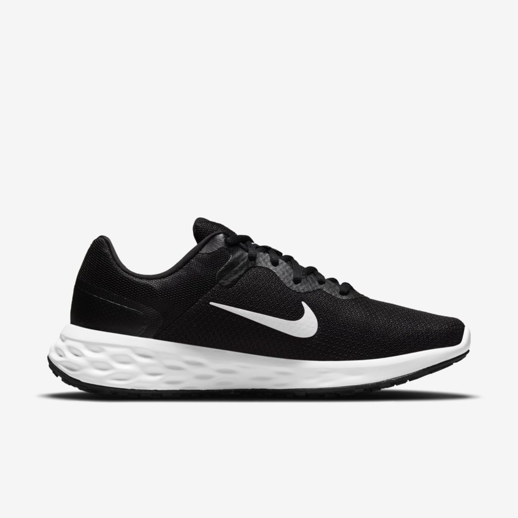 Tênis Nike Revolution 6 Masculino-black/white Iron Grey