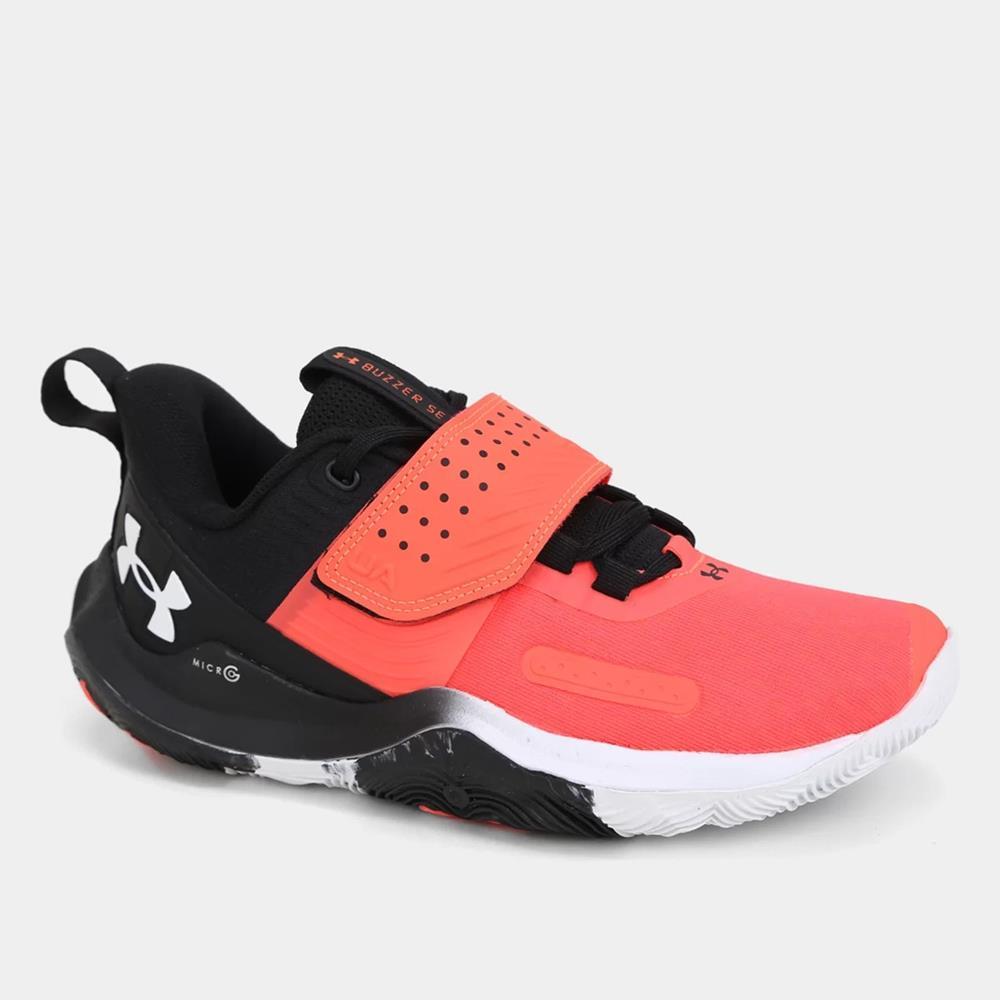 Tênis Under Armour Masculino Buzzer Se 3027 Azul/vermelho 39